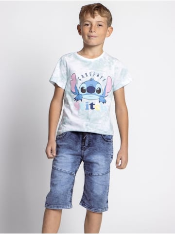Cerda T-Shirt Disney Lilo & Stitch Carefree in Weiß