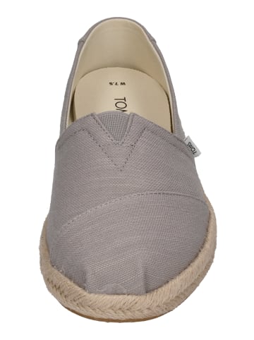 TOMS Espadrilles ALPARGATA ROPE in grau