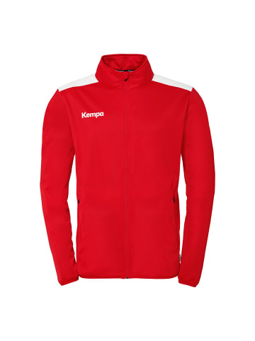 Kempa Trainingsjacke Emotion 27 Poly Jacke Kids in rot/weiß