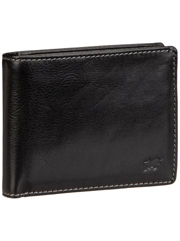 Braun Büffel Geldbörse Arezzo RFID 4+4Cs in Schwarz