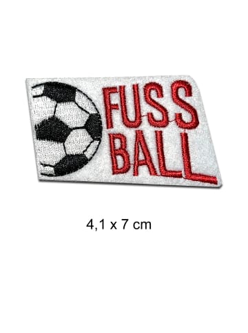Catch the Patch Fußball Set 5 Stück Applikation Bügelbild inBunt
