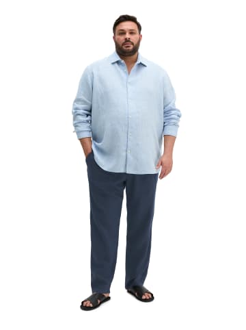 Marc O'Polo Haifischkragen-Hemd shaped in Light Blue