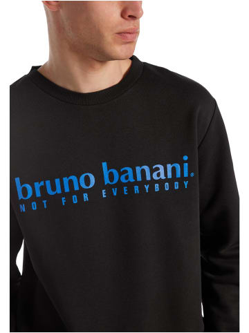 Bruno Banani Sweatshirt Carlson in Schwarz