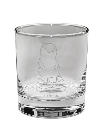 Mr. & Mrs. Panda Whiskey Glas Schildkröte Pause ohne Spruch in Transparent