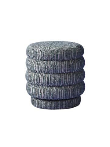 Signature Pouf BIBENDUM in Grün - (W) 46,5 x (H) 47 x (L) 46,5 cm