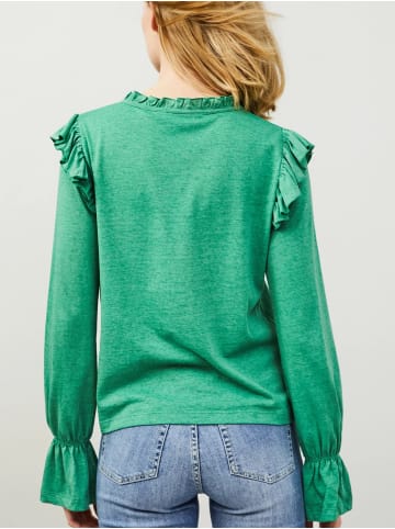 Odd Molly Top Bess in WONDER GREEN
