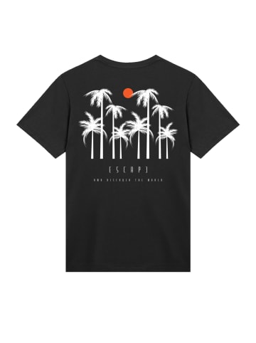 F4NT4STIC T-Shirt Escape Discover the World Palm Trees in schwarz