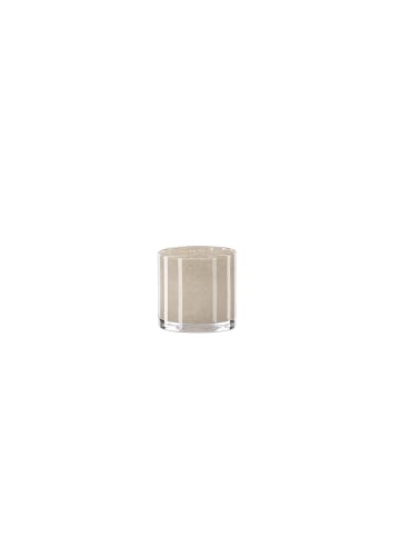 ebuy24 Teelichthalter Glora Beige 8 x 8 cm