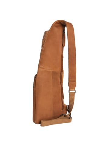 The Chesterfield Brand Logan Umhängetasche Leder 17 cm in cognac