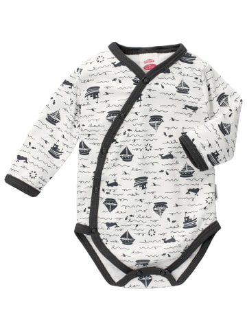 Makoma Langarmbody Maritim in weiss