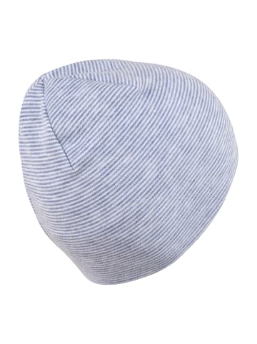Sterntaler Beanie Streifen in samtblau