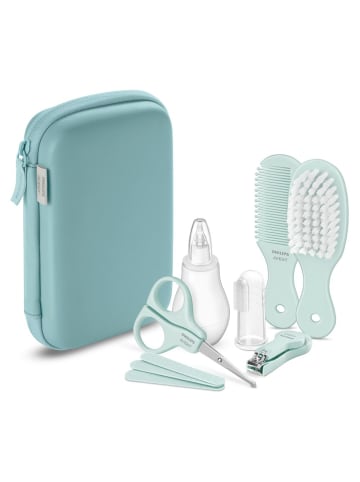 Philips Avent 10-tlg. Pflege-Set SCH401/00 - Mint in blau