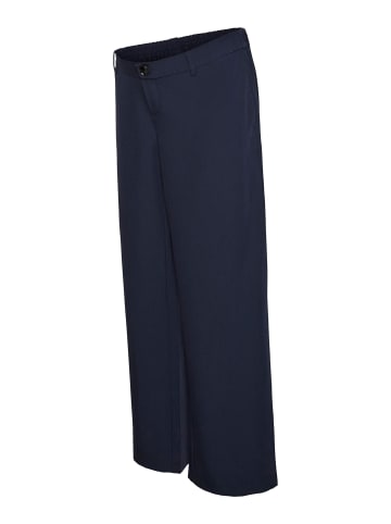 mama licious Hose mit weitem Beinschnitt in Navy Blazer 1