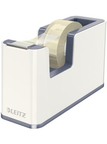 Leitz Klebebandabroller Wow Duo Colour 18mmx10m weiß