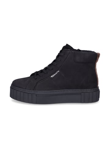 Tamaris Plateau-Sneaker in schwarz