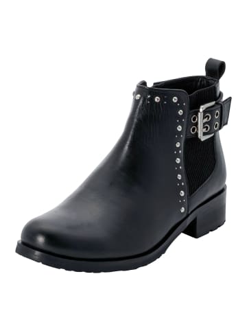 sheego Stiefelette in schwarz