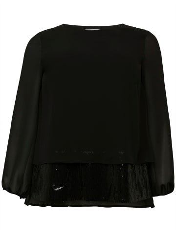 sheego Tunika in schwarz