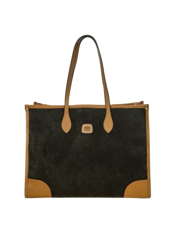 BRIC`s Life Shopper Tasche 40.5 cm Laptopfach olivgruen