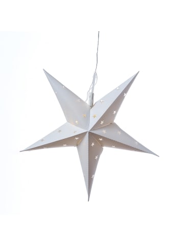 MARELIDA LED Stern 5-zackig hängend für Außen D: 45cm in weiß