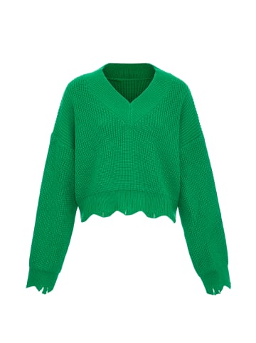 myMo Damen Sweater in GRÜN