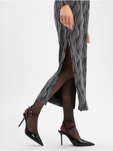 Y.A.S Abendkleid YASYen in schwarz silber - 0001