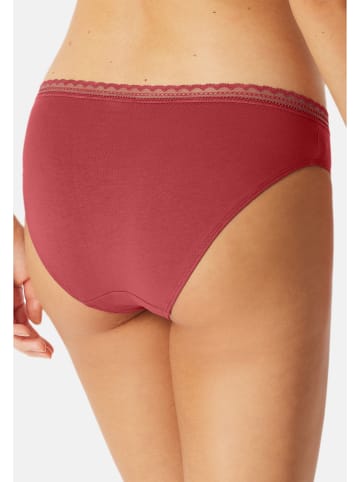 Schiesser Rio Slip 95/5 Modern Cotton in Schwarz / rot