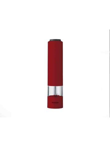 Michelino Michelino Elektrische Gewürzmühle Salz-/Pfeffermühle Grob- und Feinjus in Rot
