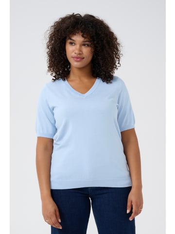 KAFFE curve Strickpullover KClizzy in Soft Chambray