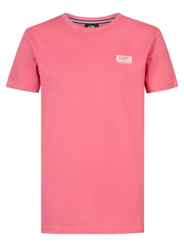 Petrol Industries T-Shirt mit Aufdruck Wavecharm in Rosa