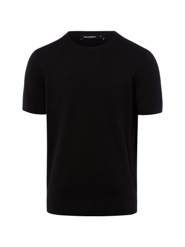 Karl Lagerfeld Strickshirt in schwarz - 0001