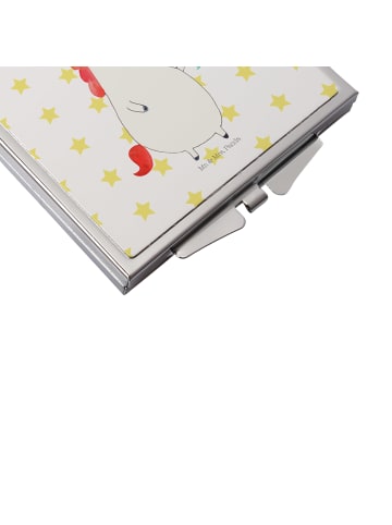 Mr. & Mrs. Panda Kosmetikspiegel Einhorn Krankenschwester ohne S... in Weiß