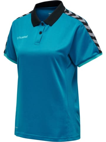 Hummel Polo "Hmlauthentic" in Blau