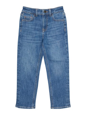 Vero Moda Girl Mom Jeans in Medium Blue Denim