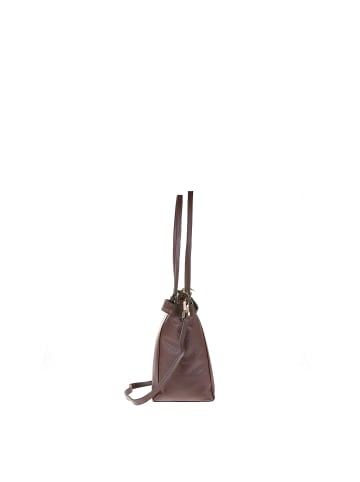 Pierre Cardin Schultertasche in D223 CHOCOLATE