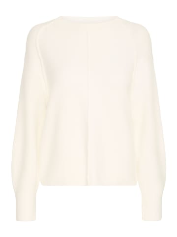 ICHI Strickpullover in Weiß