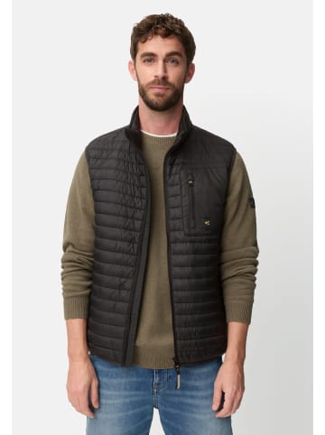 Camel Active Weste mit wasserabweisender Funktion in Schwarz