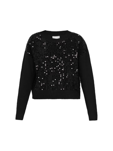 Usha Women Sweater in black