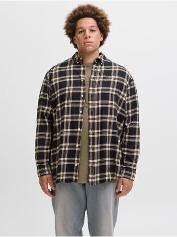 JACK & JONES PLUS Hemd in Black