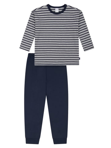 Schiesser Pyjama Nightwear 1 in Dunkelblau