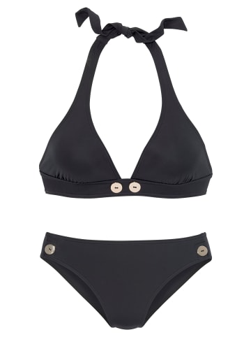 Vivance Triangel-Bikini in schwarz