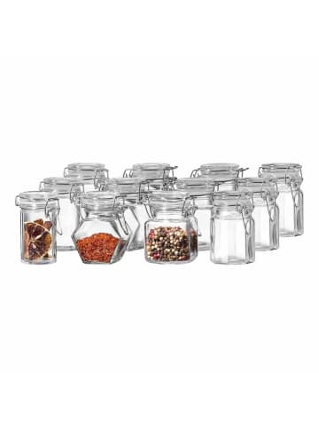 Ritzenhoff & Breker 12er Set Vorratsgläser Spicy in transparent