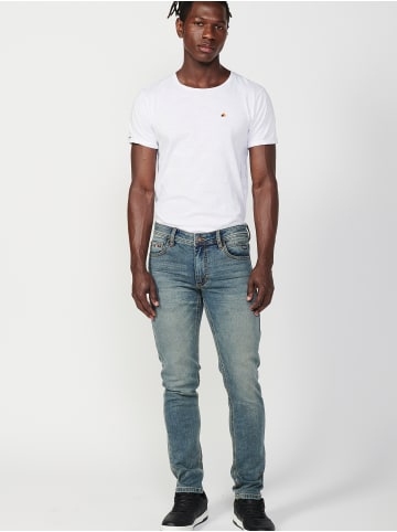 KOROSHI Jeans Slim Fit in blau