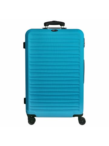 Paradise by CHECK.IN Havanna 2.0 - 4-Rollen-Trolley 78 cm (pink) in türkis