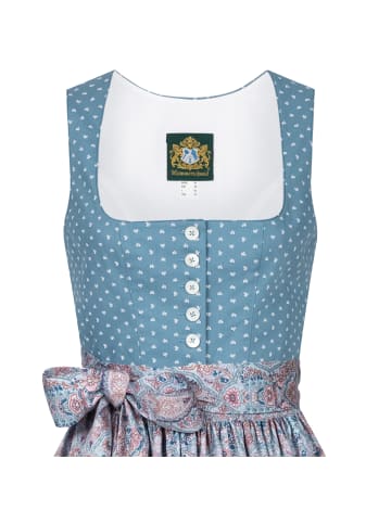 Hammerschmid Midi Dirndl in Blau