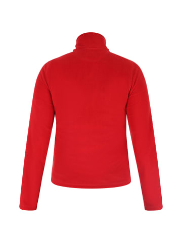 Swirly Fleecepullover in Rot