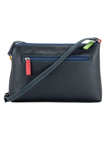 MYWALIT Umhängetasche Leder 22 cm black-pace