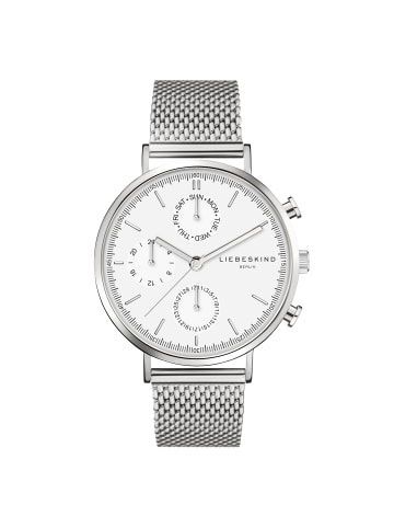 LIEBESKIND BERLIN Armbanduhr The Round Multifunction in silber