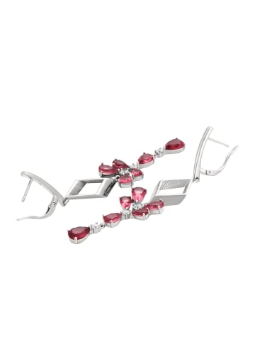 NAEMI Women Earrings in Silver Rose Pink