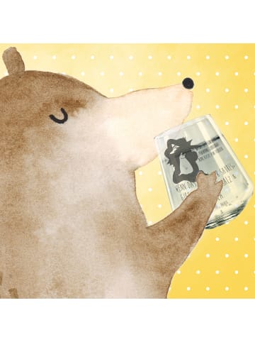 Mr. & Mrs. Panda Glas Axolotl Tequila mit Spruch in Transparent