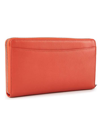 Braun Büffel Joy Geldbörse RFID Schutz Leder 19 cm coral